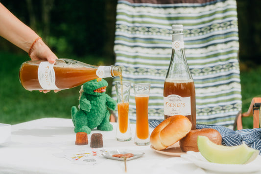 Early Summer Duo | Oriental Beauty Sparkling Tea & Oriental Beauty Kombucha