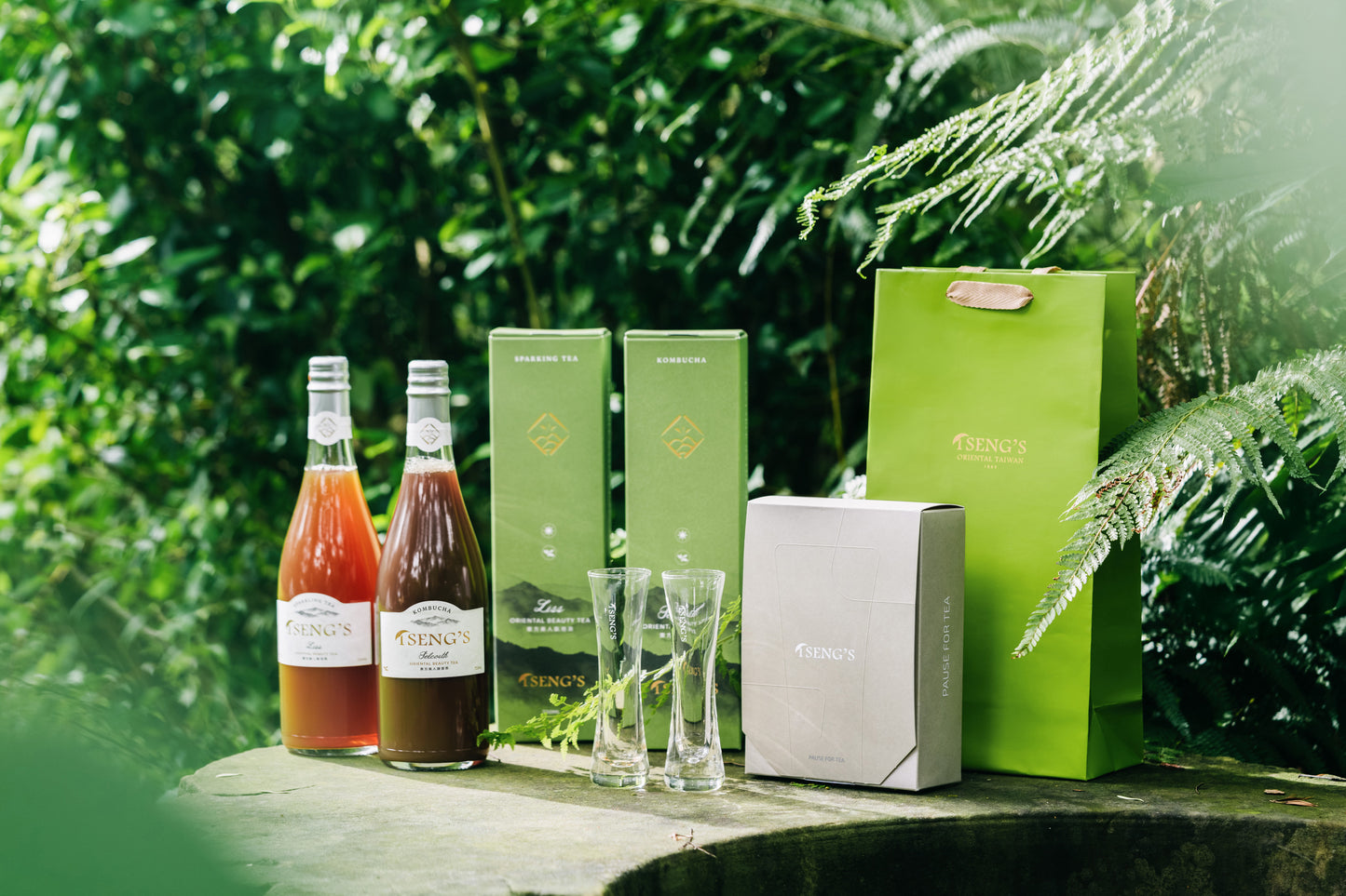 Early Summer Duo | Oriental Beauty Sparkling Tea & Oriental Beauty Kombucha