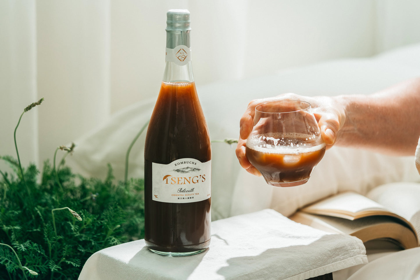 Early Summer Duo | Oriental Beauty Sparkling Tea & Oriental Beauty Kombucha